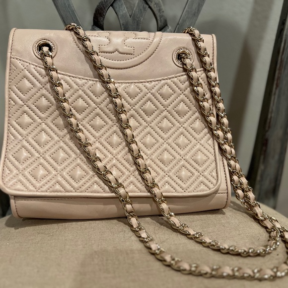 Tory Burch Pale pink Convertible shoulder Bag